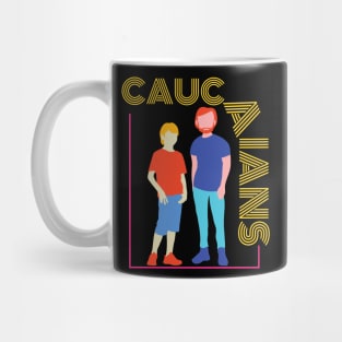 Caucasians T-Shirt For Men And Women Mug